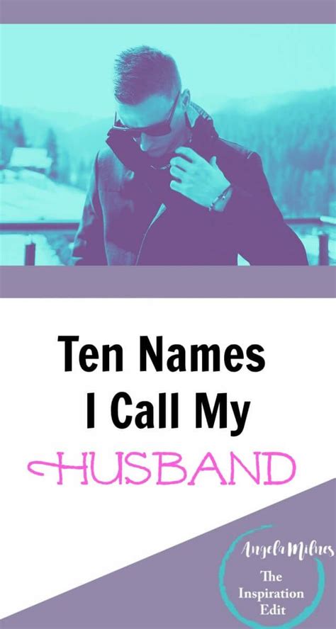 Can I call my husband Boo?