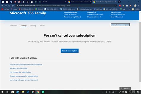 Can I cancel Microsoft 365 after free trial?