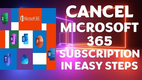 Can I cancel Microsoft monthly subscription?
