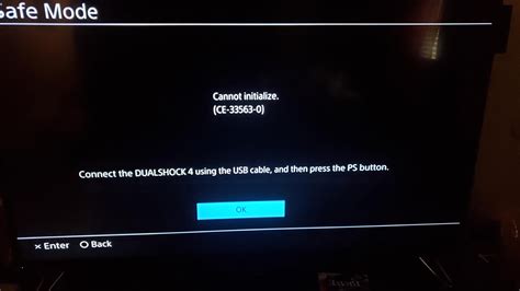 Can I cancel initialization PS4?