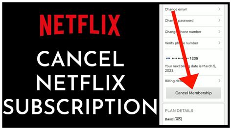 Can I cancel my Netflix without paying?