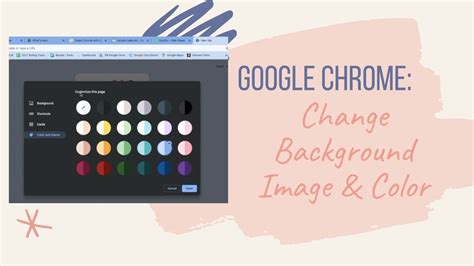 Can I change Google background color?