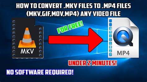 Can I change MP4 to MKV?