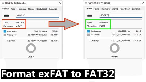 Can I change exFAT to FAT?