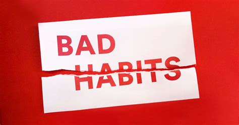 Can I change my bad habits?