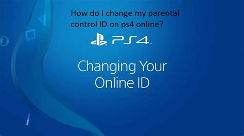 Can I change my child's age on PS4?