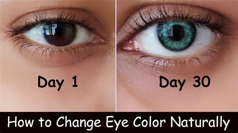 Can I change my eye color naturally?