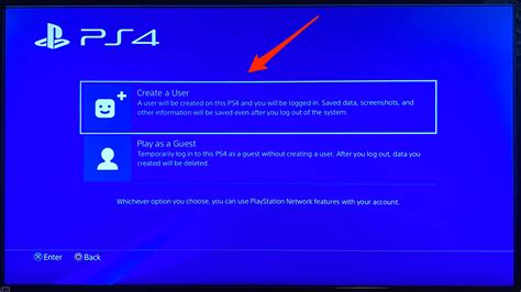 Can I change my ps4 account?