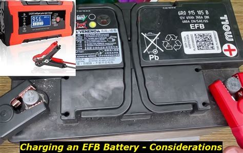 Can I charge EFB battery with normal charger?