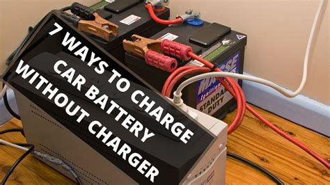Can I charge my car battery without disconnecting it?