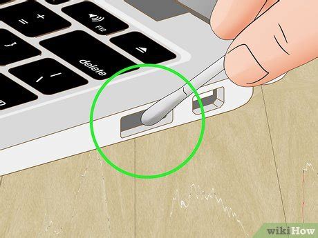 Can I clean USB port with water?