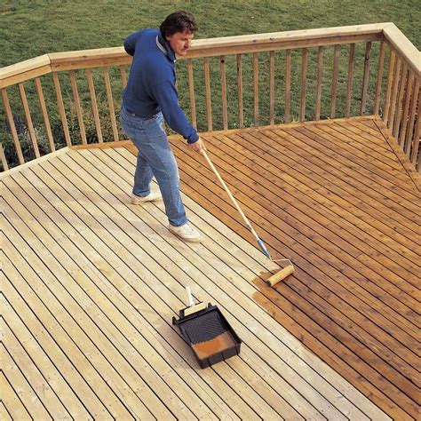 Can I clean and stain my deck in the same day?