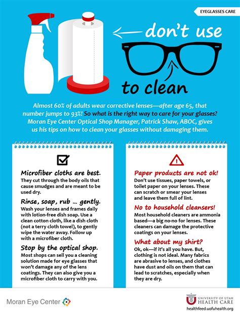 Can I clean glasses with a towel?