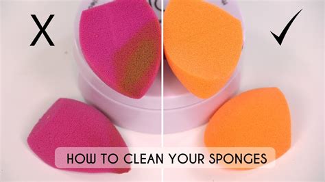 Can I clean makeup sponges with vinegar?