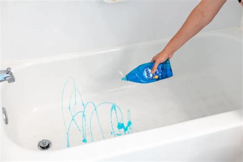 Can I clean my shower with dish soap?
