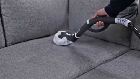 Can I clean my sofa with a steam cleaner?