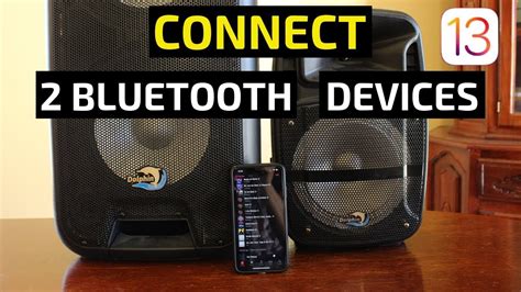 Can I connect 2 Bluetooth speakers at the same time?