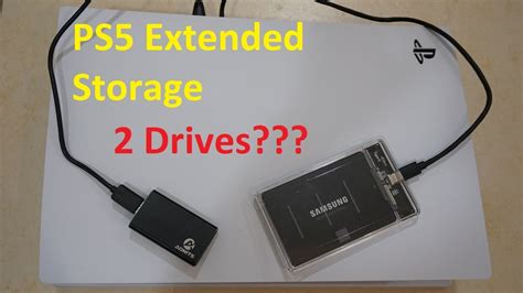 Can I connect 2 external hard drives to PS5?