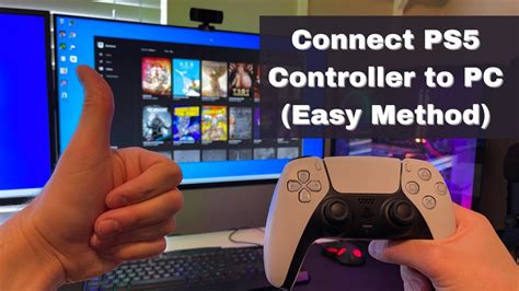 Can I connect my PS5 controller to PC?