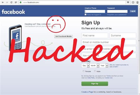 Can I contact Facebook about my account being hacked?