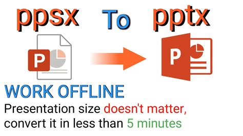 Can I convert PPT to PPTX?