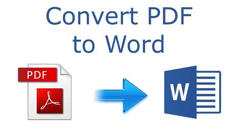 Can I convert a PDF using Word?