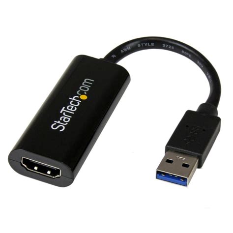 Can I convert a USB port to HDMI?