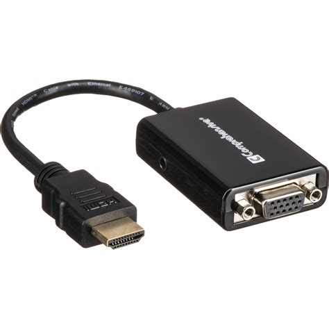 Can I convert a VGA to HDMI?