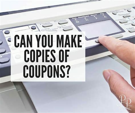 Can I copy a coupon?