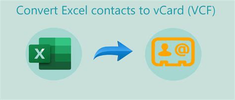 Can I create VCF file in Excel?
