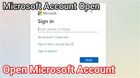 Can I create a Microsoft account without an email address?