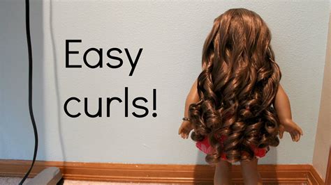 Can I curl doll hair?