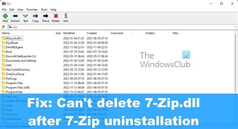 Can I delete 7-Zip?