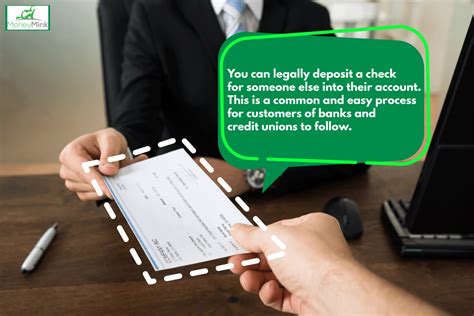 Can I deposit a cheque for someone else into their account UK?