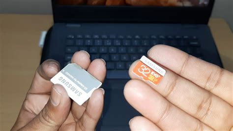 Can I directly insert SD card in laptop?