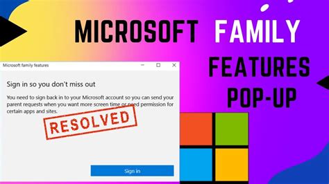 Can I disable Microsoft family features?