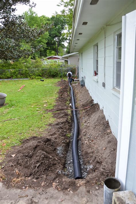 Can I do a French drain myself?