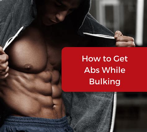 Can I do abs while bulking?