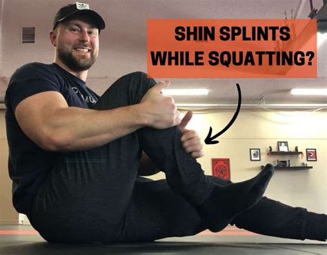 Can I do squats with shin splints?