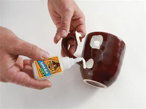 Can I drink from a cup fixed with super glue?