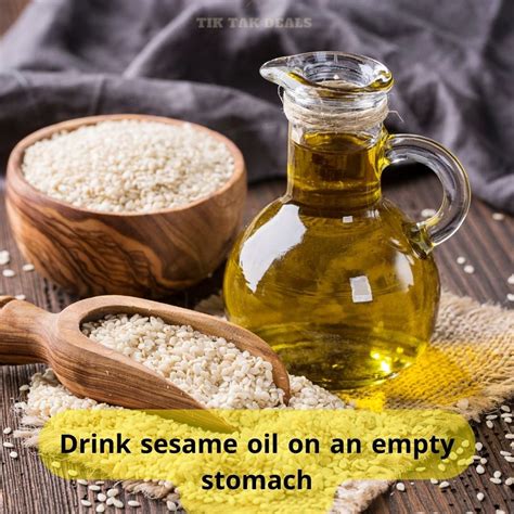 Can I drink sesame oil?