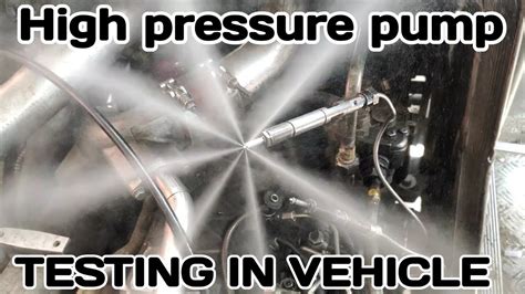 Can I drive with a faulty high pressure fuel pump?