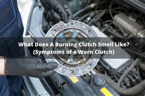 Can I drive with a smelling clutch?