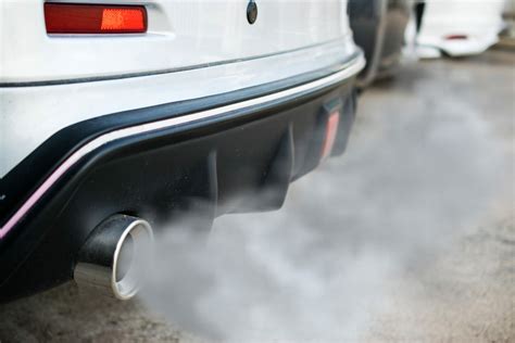 Can I drive with black smoke from exhaust?