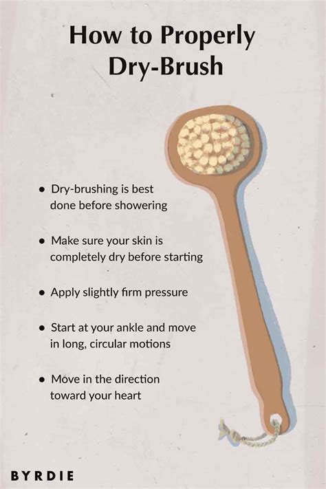 Can I dry brush my face?