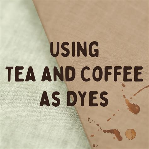 Can I dye polyester with coffee?