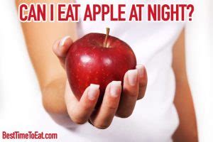 Can I eat apple after dinner?