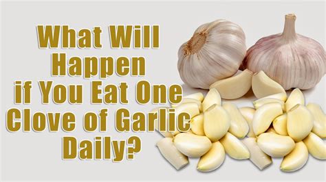Can I eat one bulb of garlic a day?