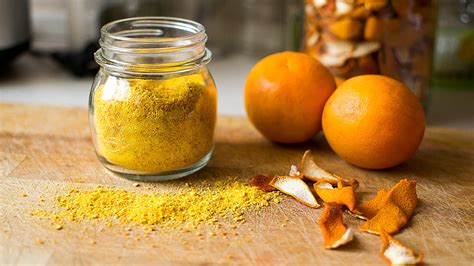 Can I eat orange peel powder?