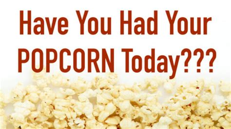 Can I eat popcorn daily?